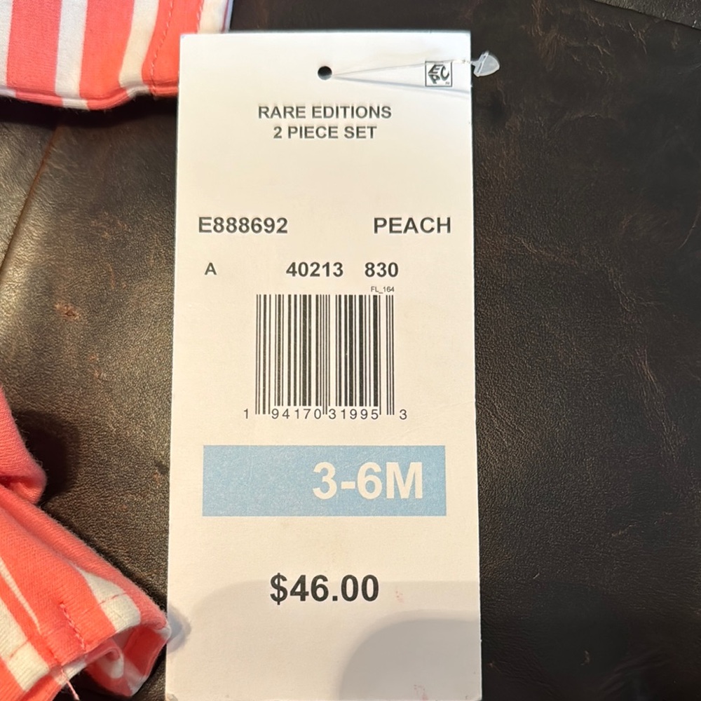 Pink Elephant Ruffle Outfit - Picture 2 of 3